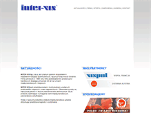 Tablet Screenshot of intervis.pl